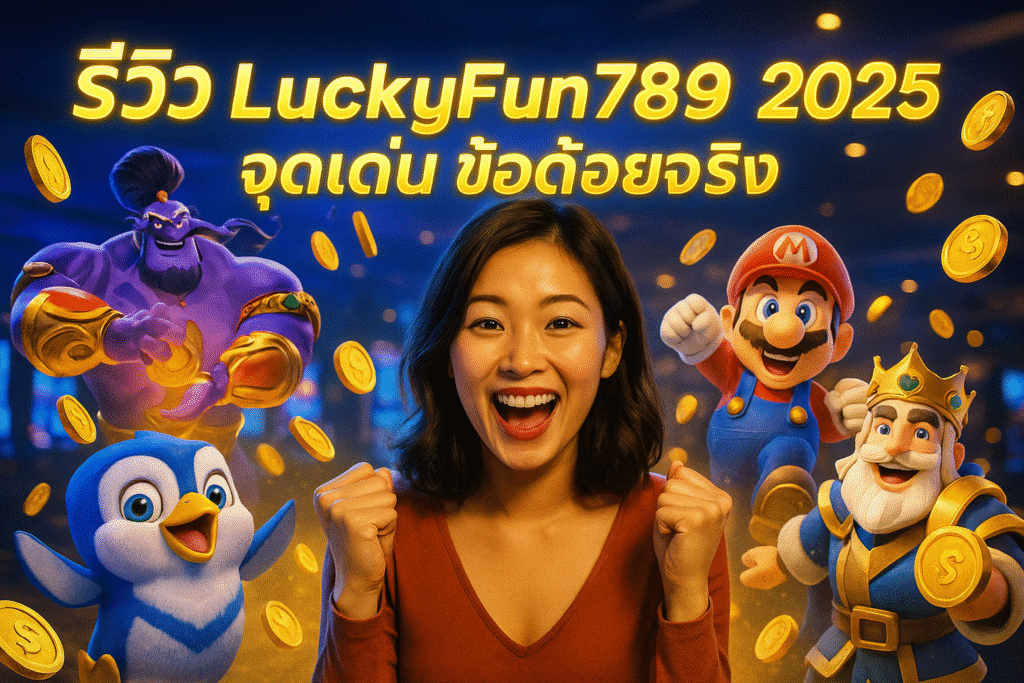 รีวิว LuckyFun789 2025 – จุดเด่น ข้อด้อยจริง