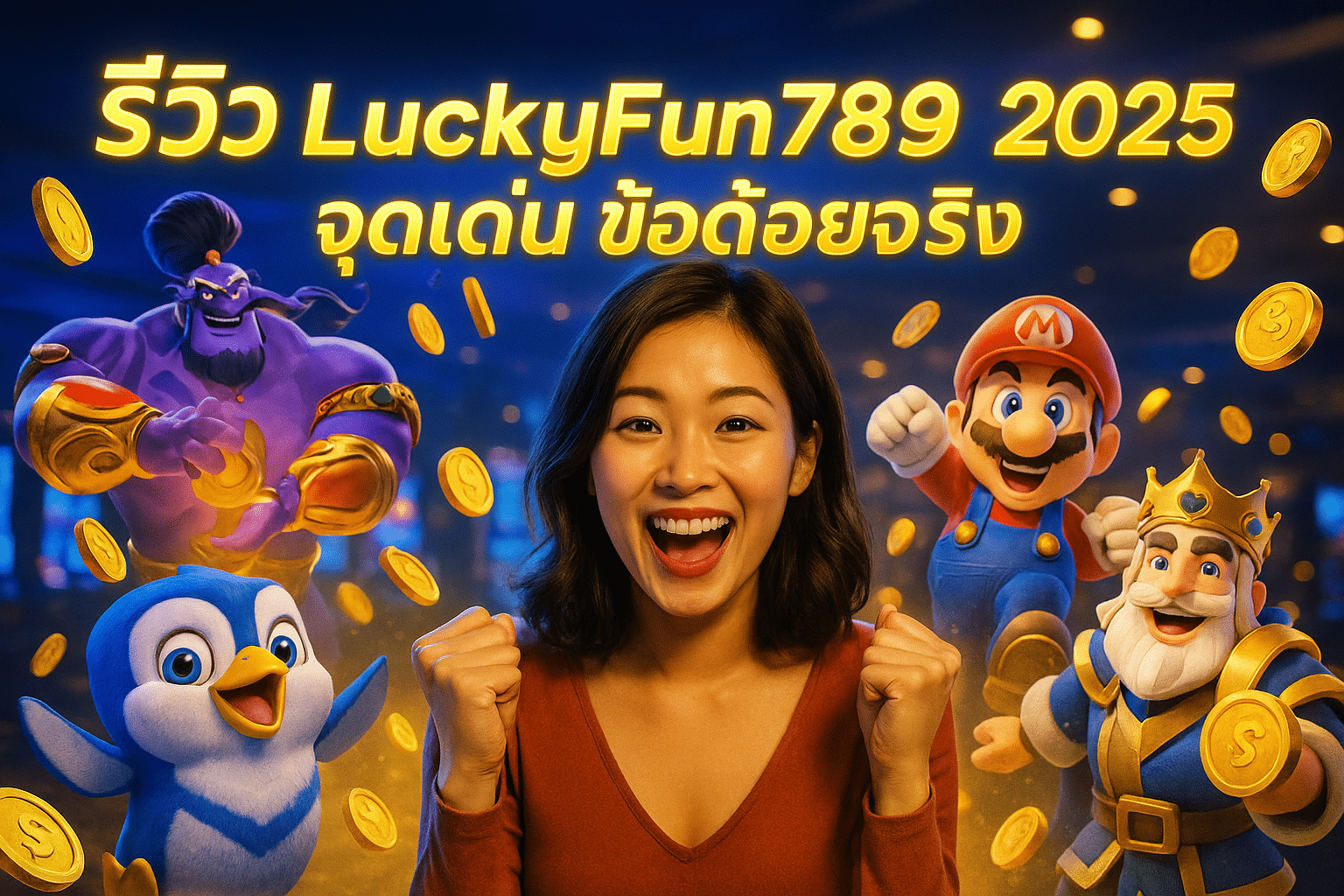 รีวิว LuckyFun789 2025 – จุดเด่น ข้อด้อยจริง