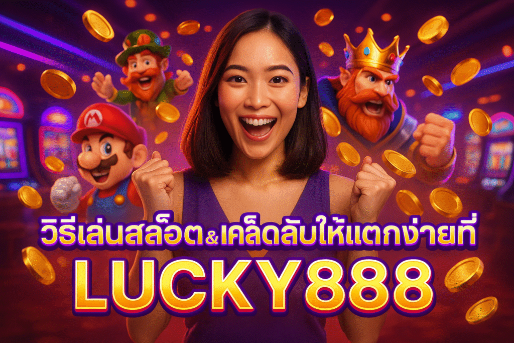 วิธีเล่นสล็อต & เคล็ดลับให้แตกง่ายที่ LUCKY888