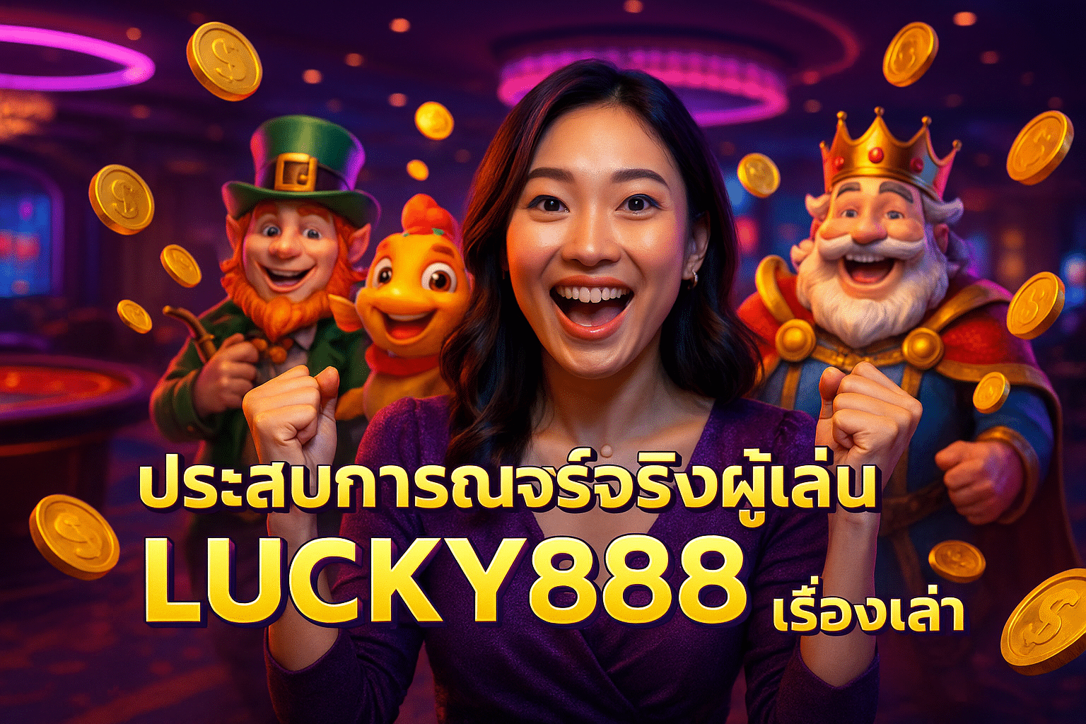 ประสบการณ์จริงผู้เล่น LUCKY888 รีวิว & เรื่องเล่า