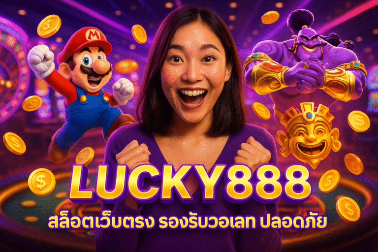 LUCKY888 สล็อตเว็บตรง รองรับวอเลท ปลอดภัย