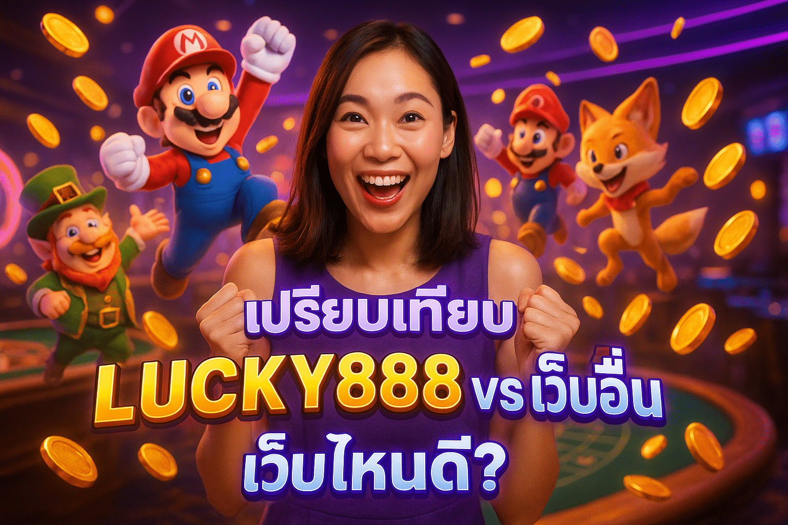 เปรียบเทียบ LUCKY888 vs เว็บอื่น เว็บไหนดี?